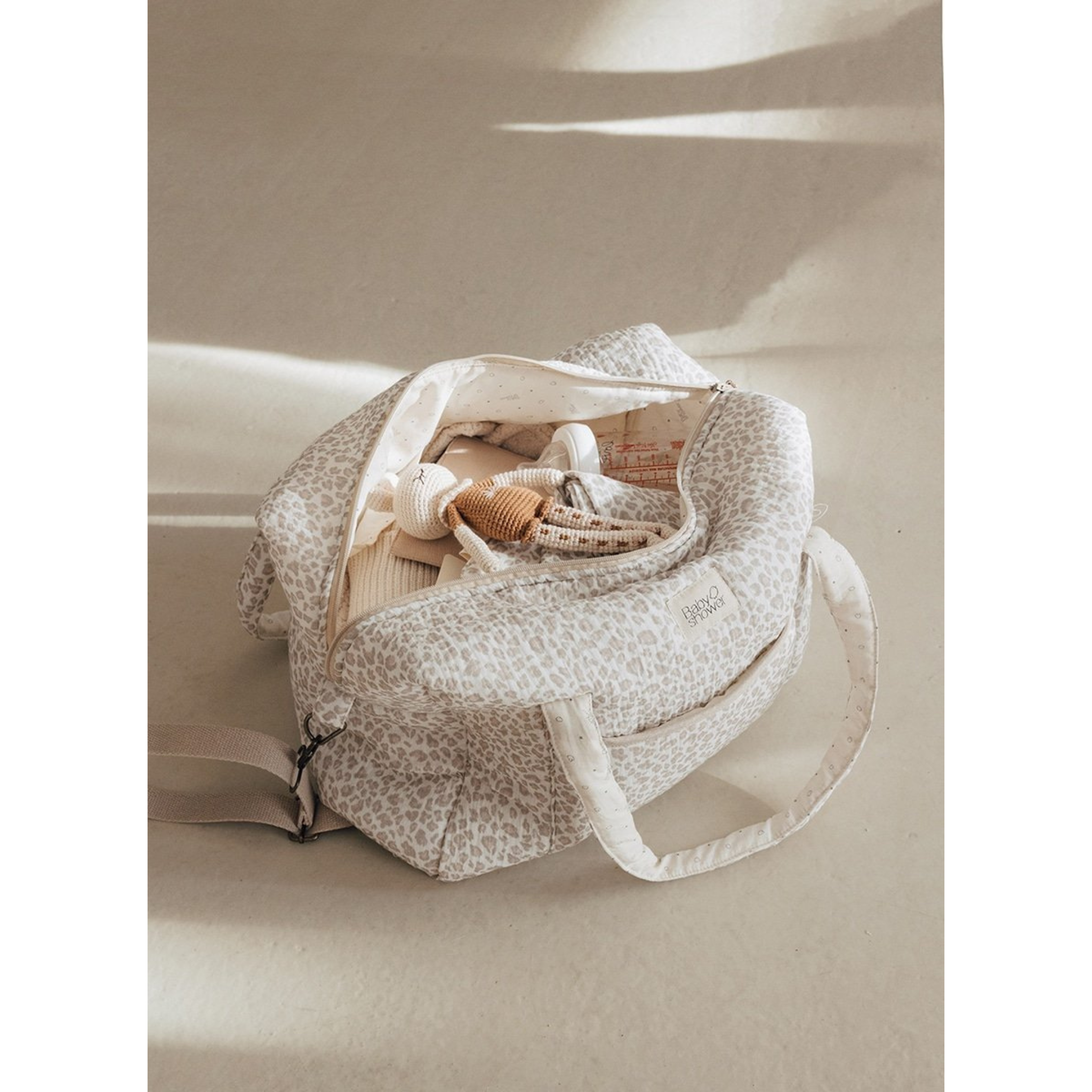 תיק עגלה קמילה מנומר