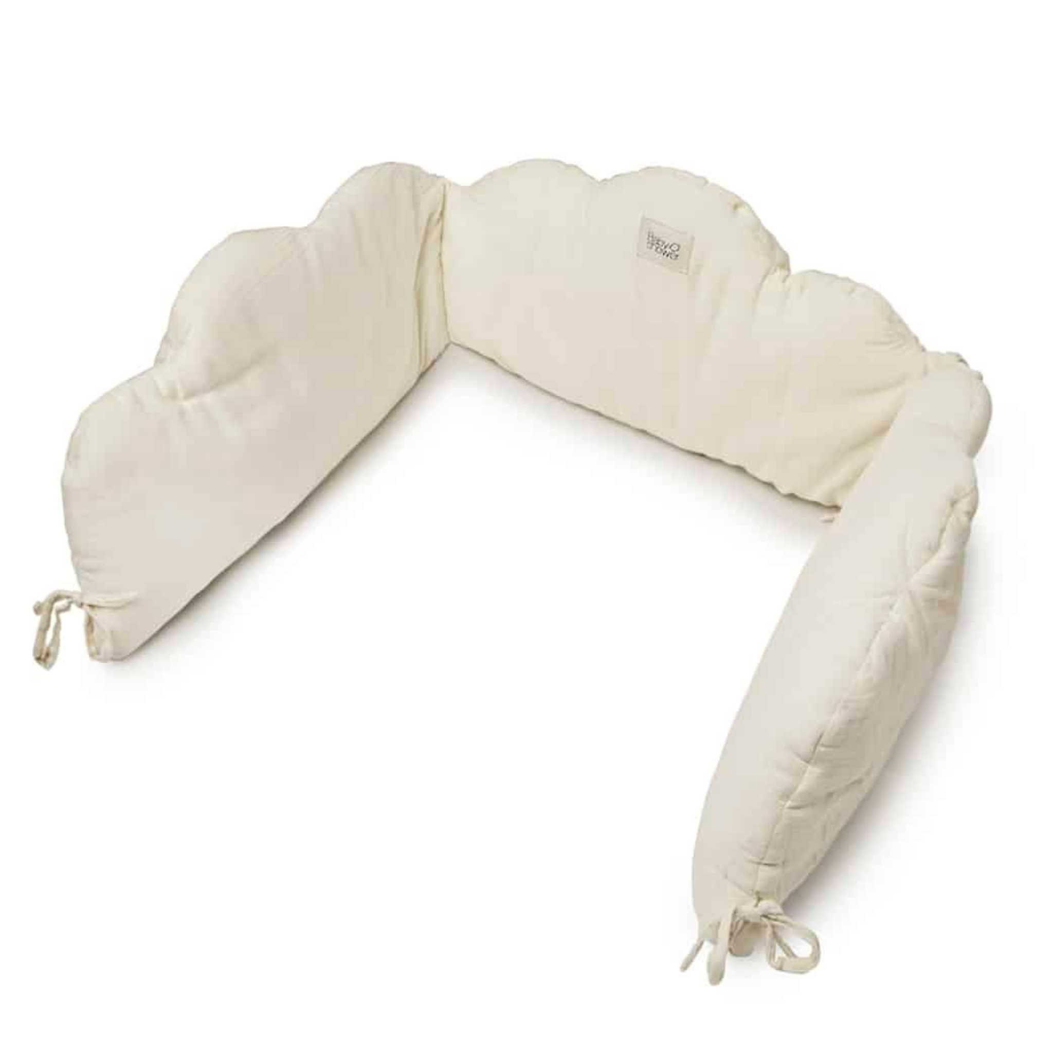 מגן ראש בצורת ענן בצבע לבן אייבורי