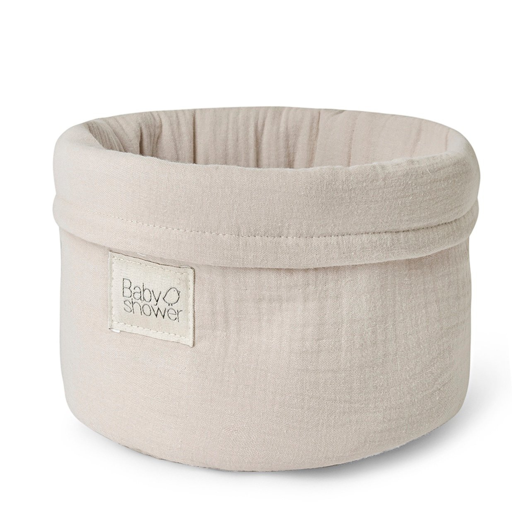 סל אחסון בצבע אפור בהיר