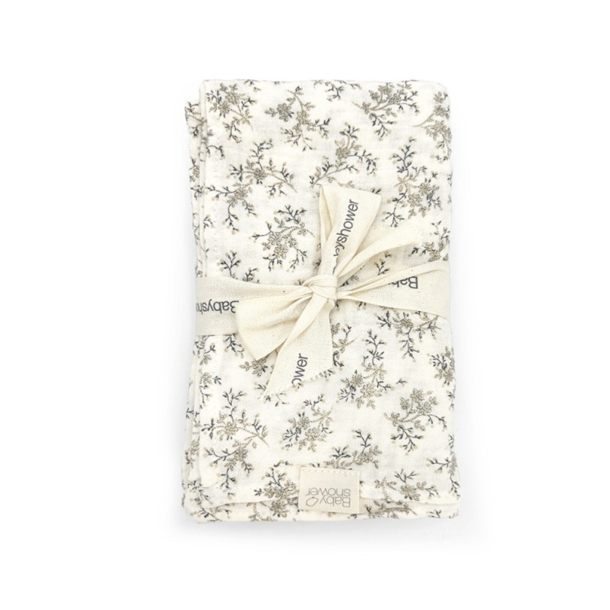 סט 3 חיתולי טטרה מכותנה אורגנית - מיקס ענפים אפורים וצבעים בהירים