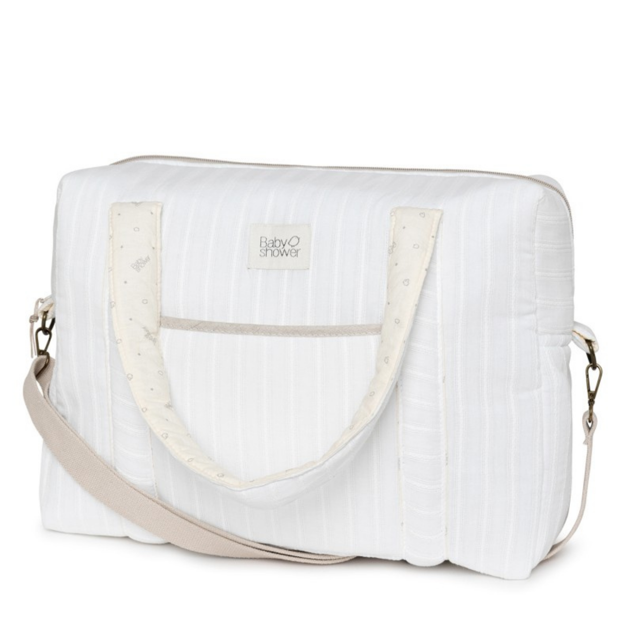 תיק החתלה ''קמילה'' - בצבע לבן