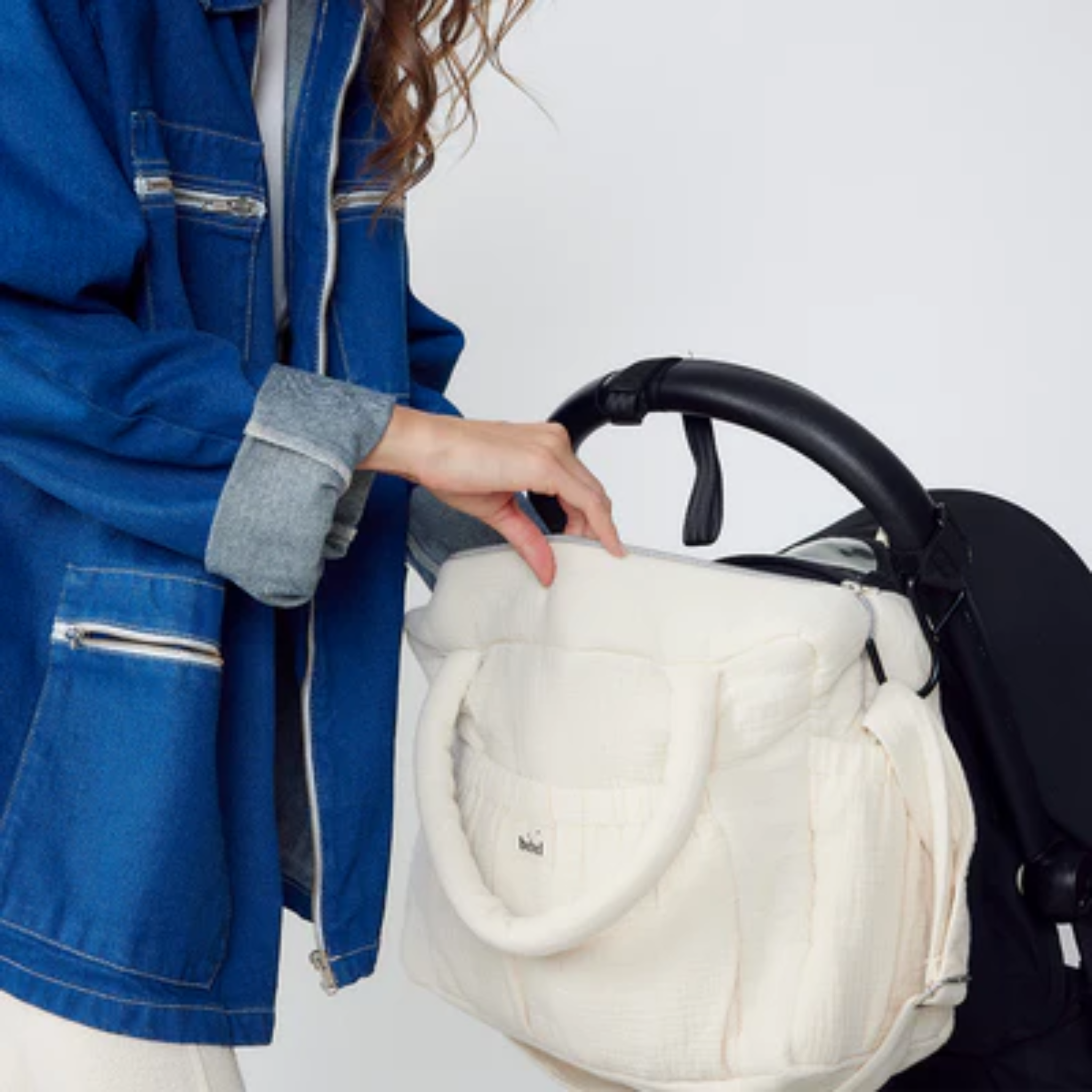 תופסנים אוניברסליים לעגלה - צבע שחור