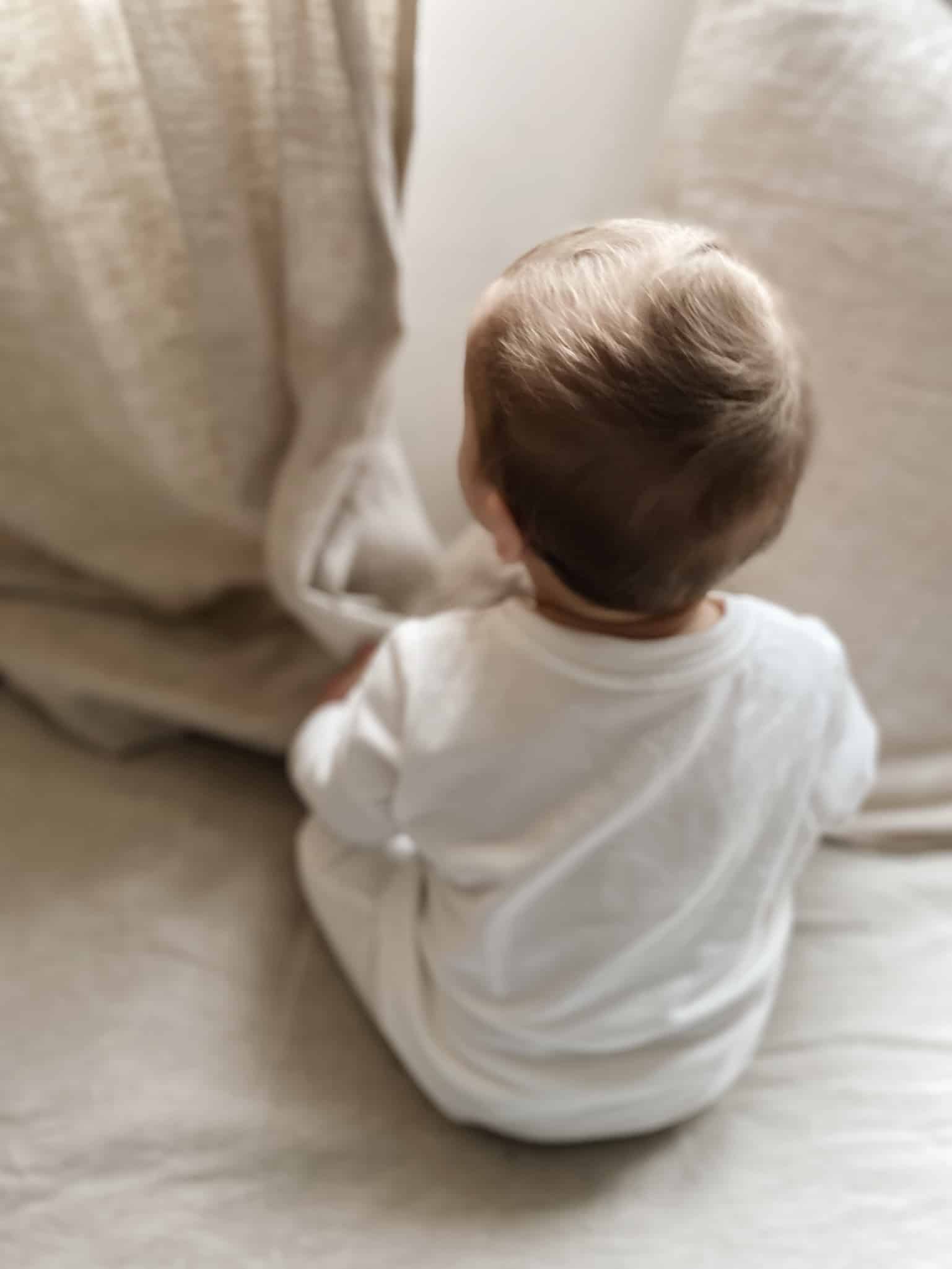 אוברול מכותנה OEKO-TEX® בצבע לבן -A Basic Brand