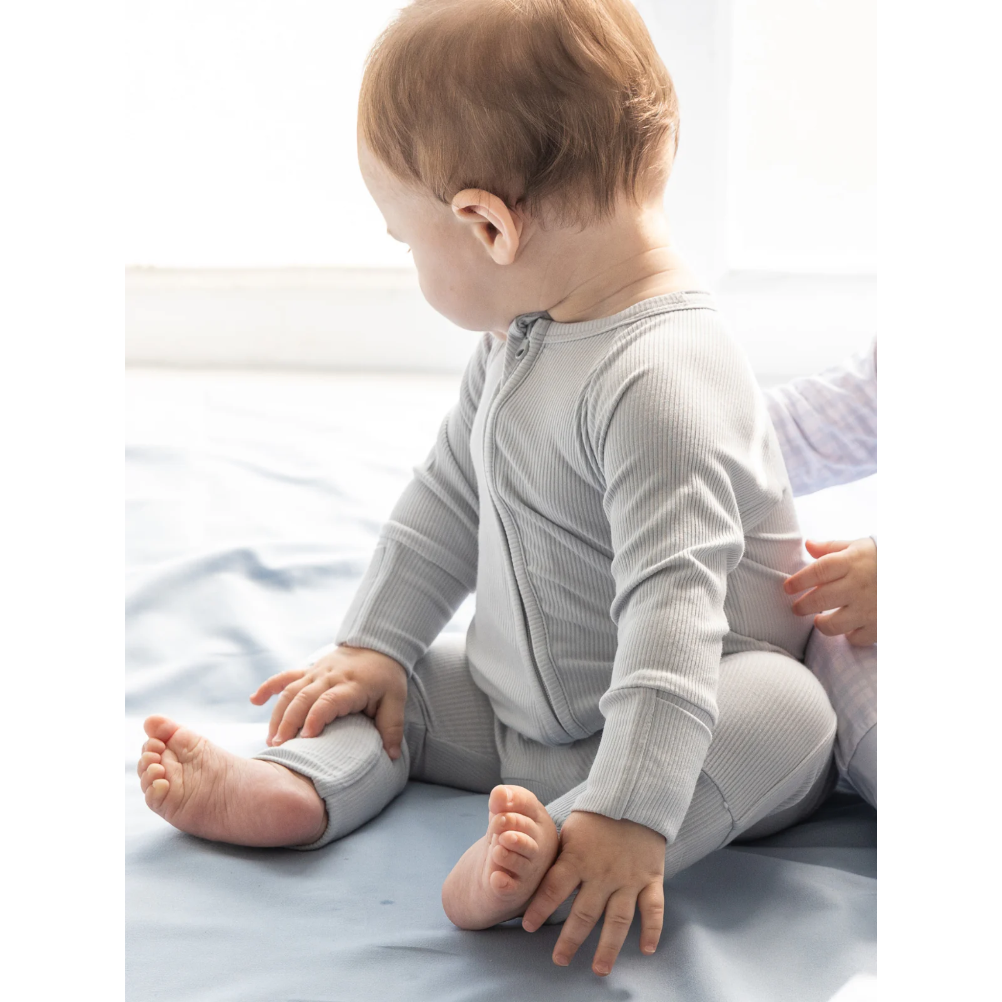 אוברול רוכסן - בגוון כחול