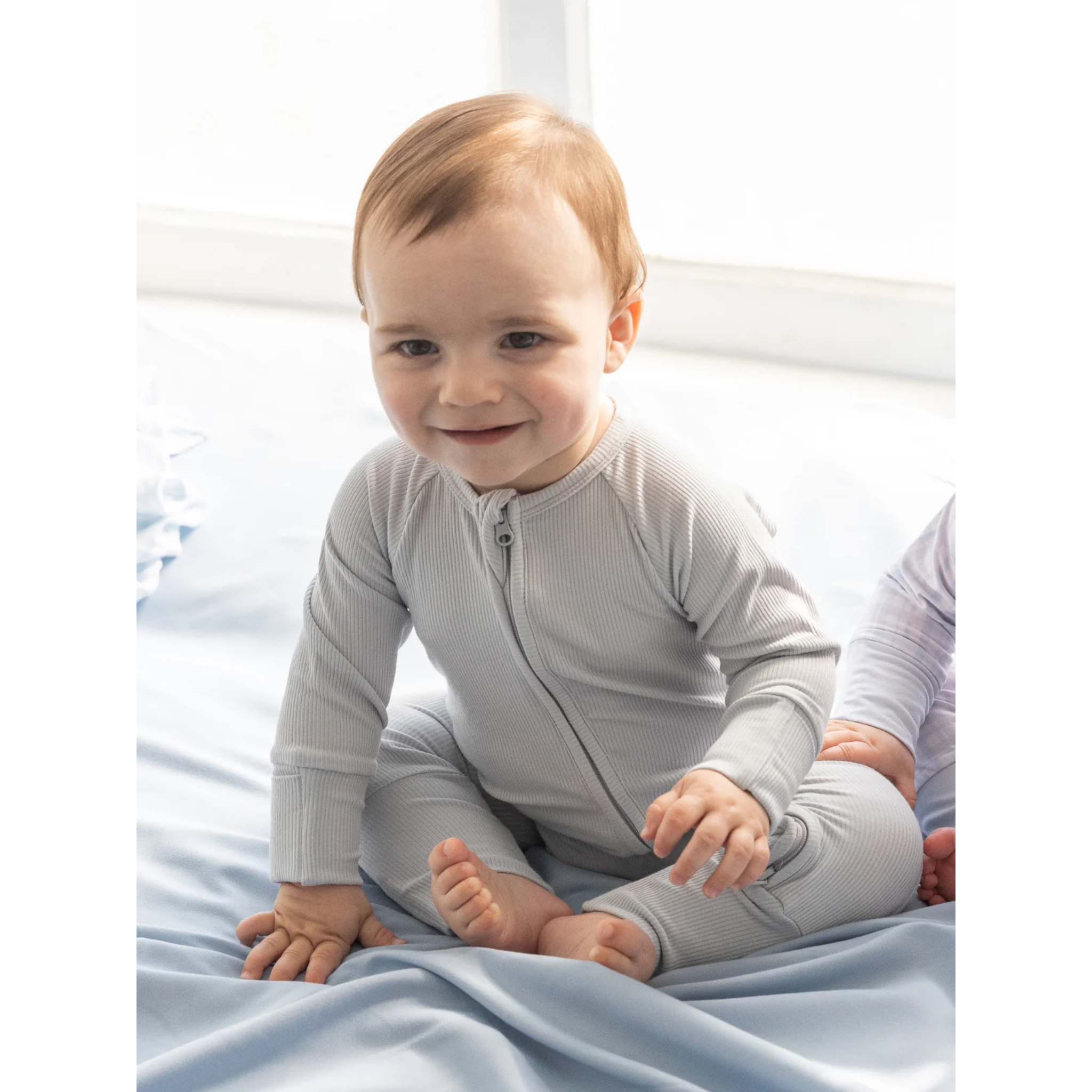 אוברול רוכסן - בגוון כחול