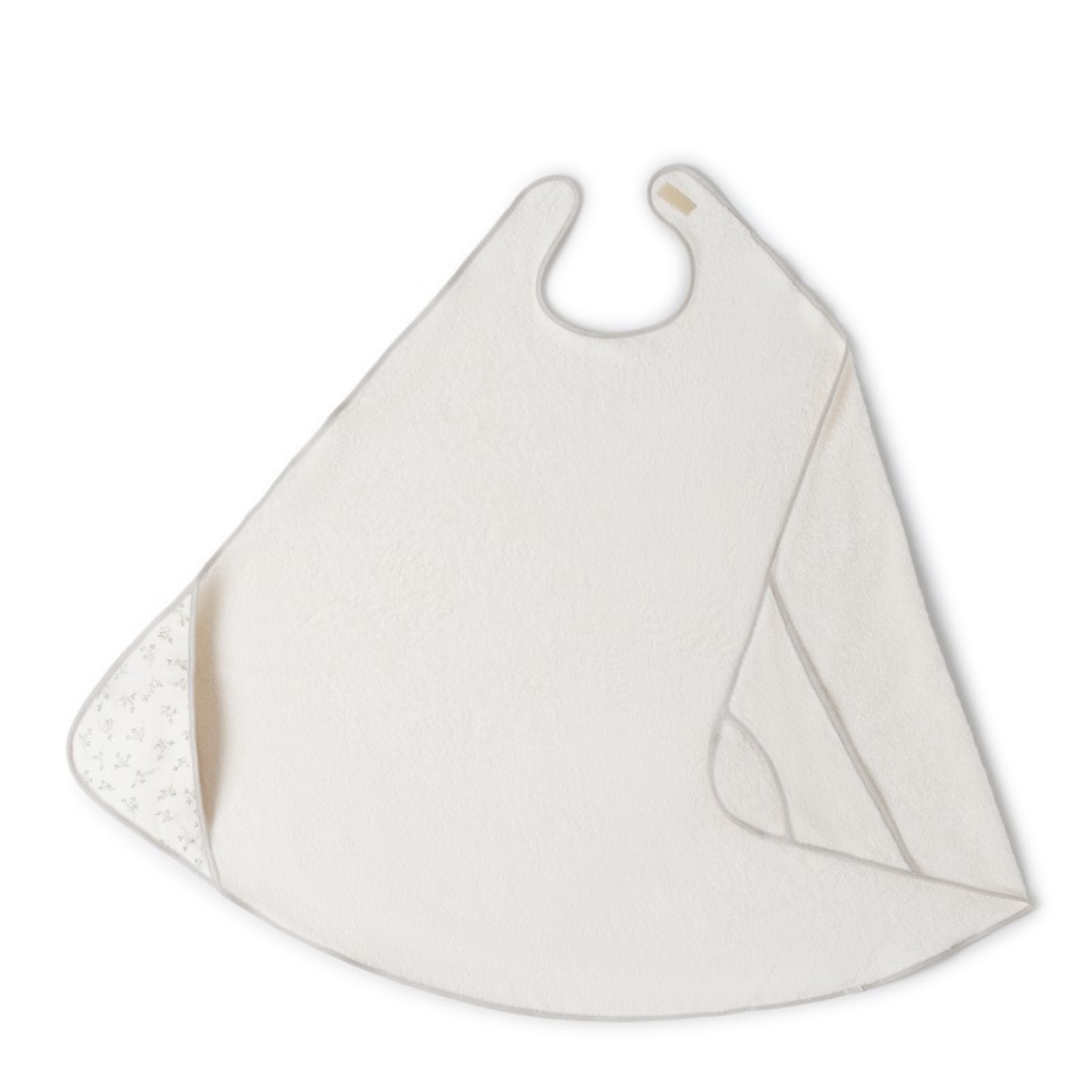 מגבת רחצה גדולה מכותנה אורגנית - מעוטרת בעלי זית