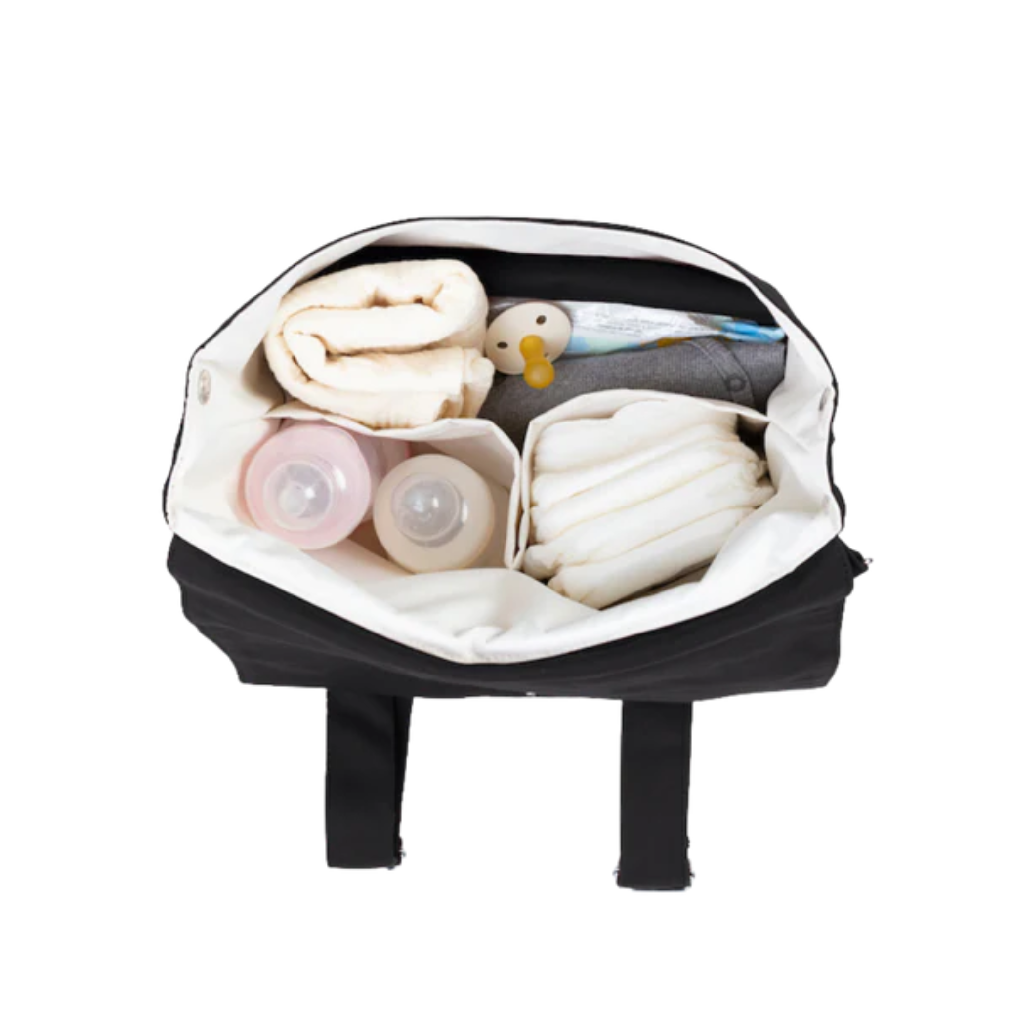 תיק גב החתלה "NOMADE Backpack" מכותנה אורגנית - בצבע חאקי