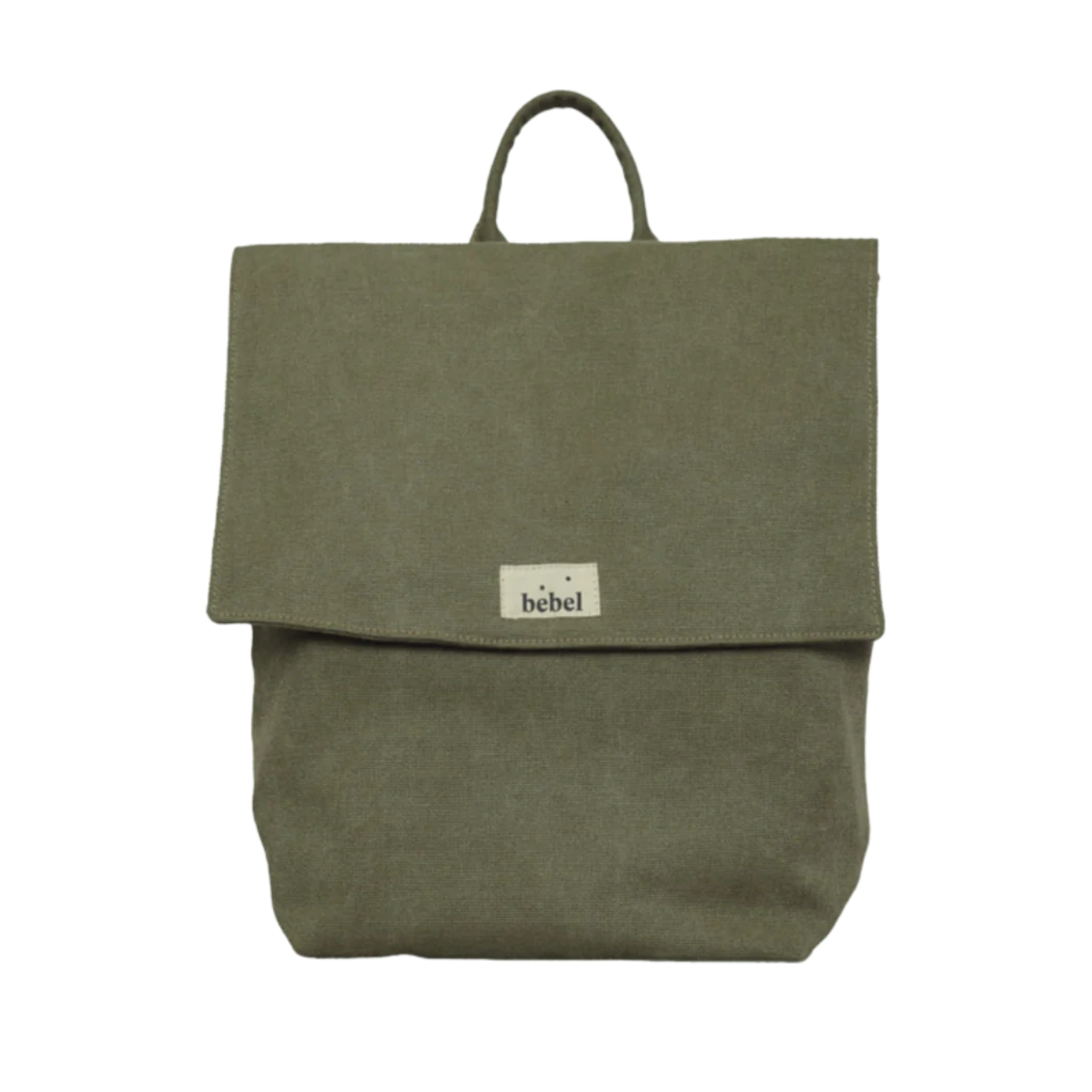 תיק גב החתלה "NOMADE Backpack" מכותנה אורגנית - בצבע חאקי