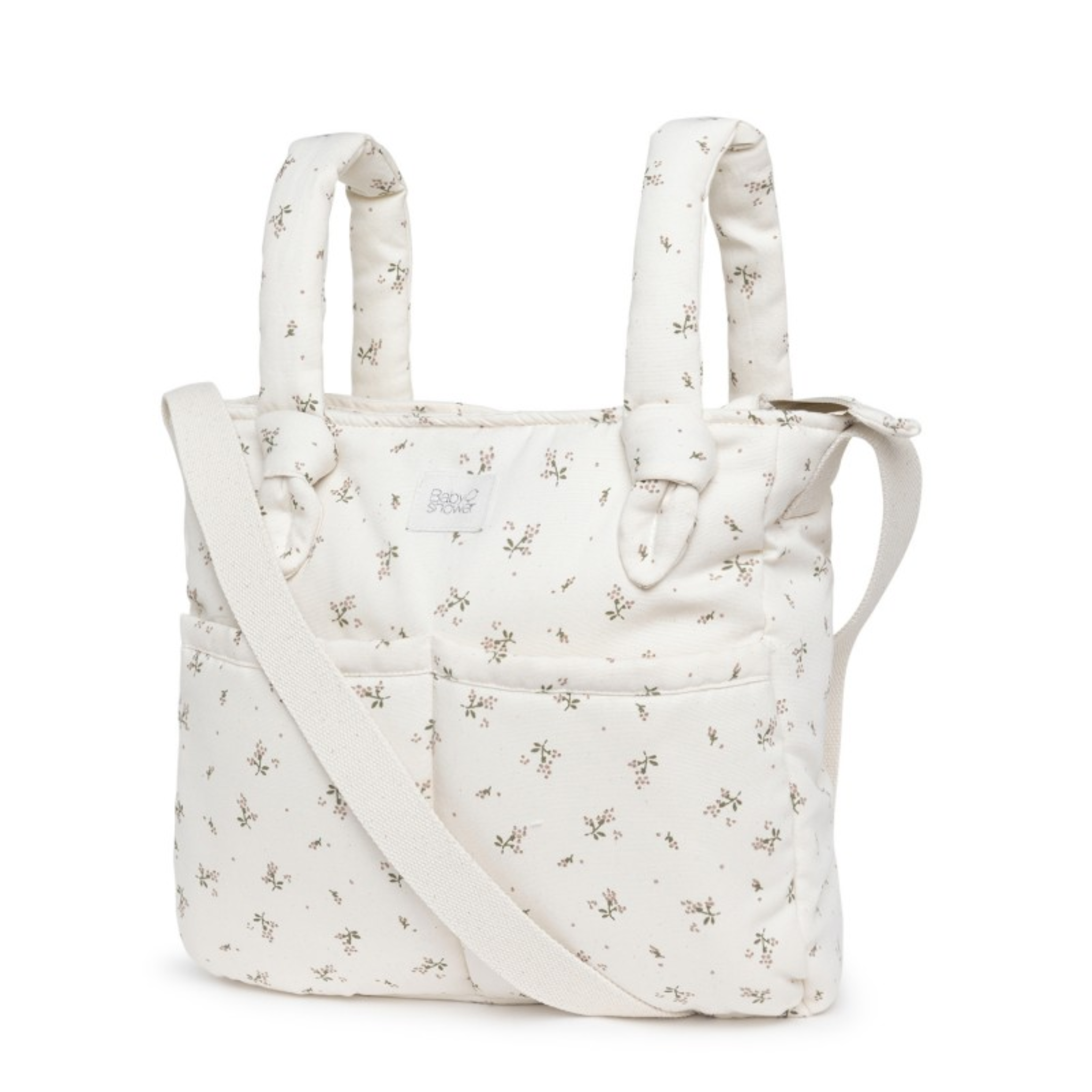 תיק עגלה בינוני מעוטר בדומדמניות