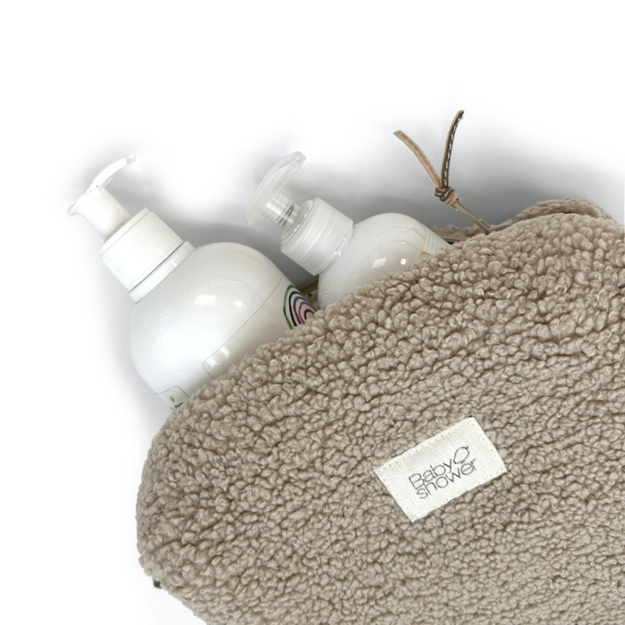 תיק רחצה בצבע לאטה שוכב