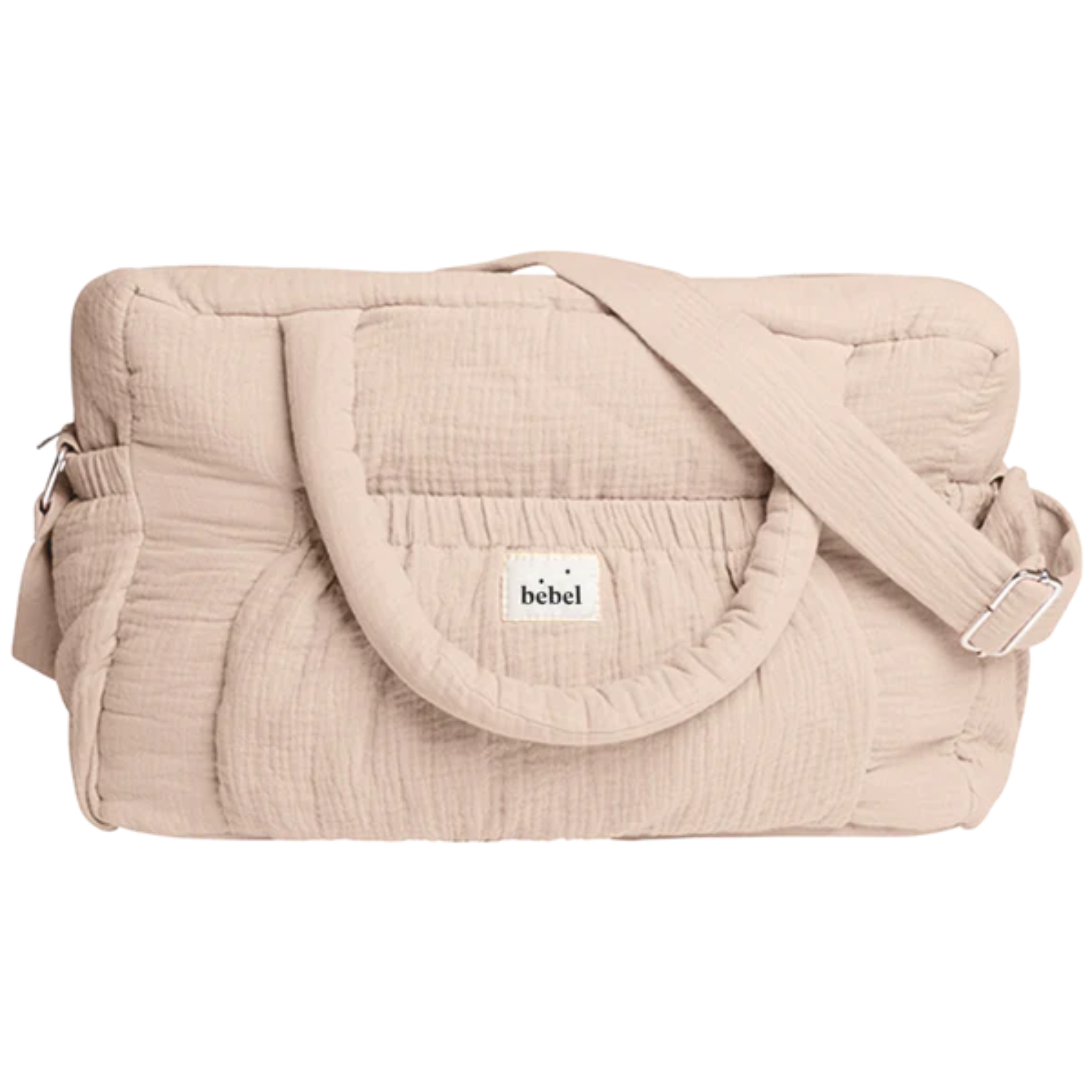 תיק החתלה "Like a candy" מכותנה אורגנית - בצבע אפור גראז'