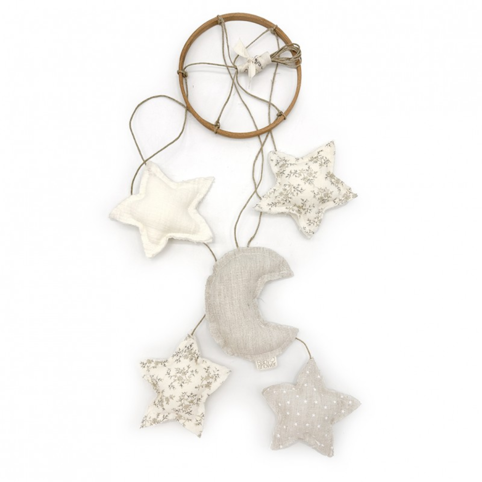 מובייל למיטת תינוק - מדגם "מיילי" בצורת כוכבים וירח