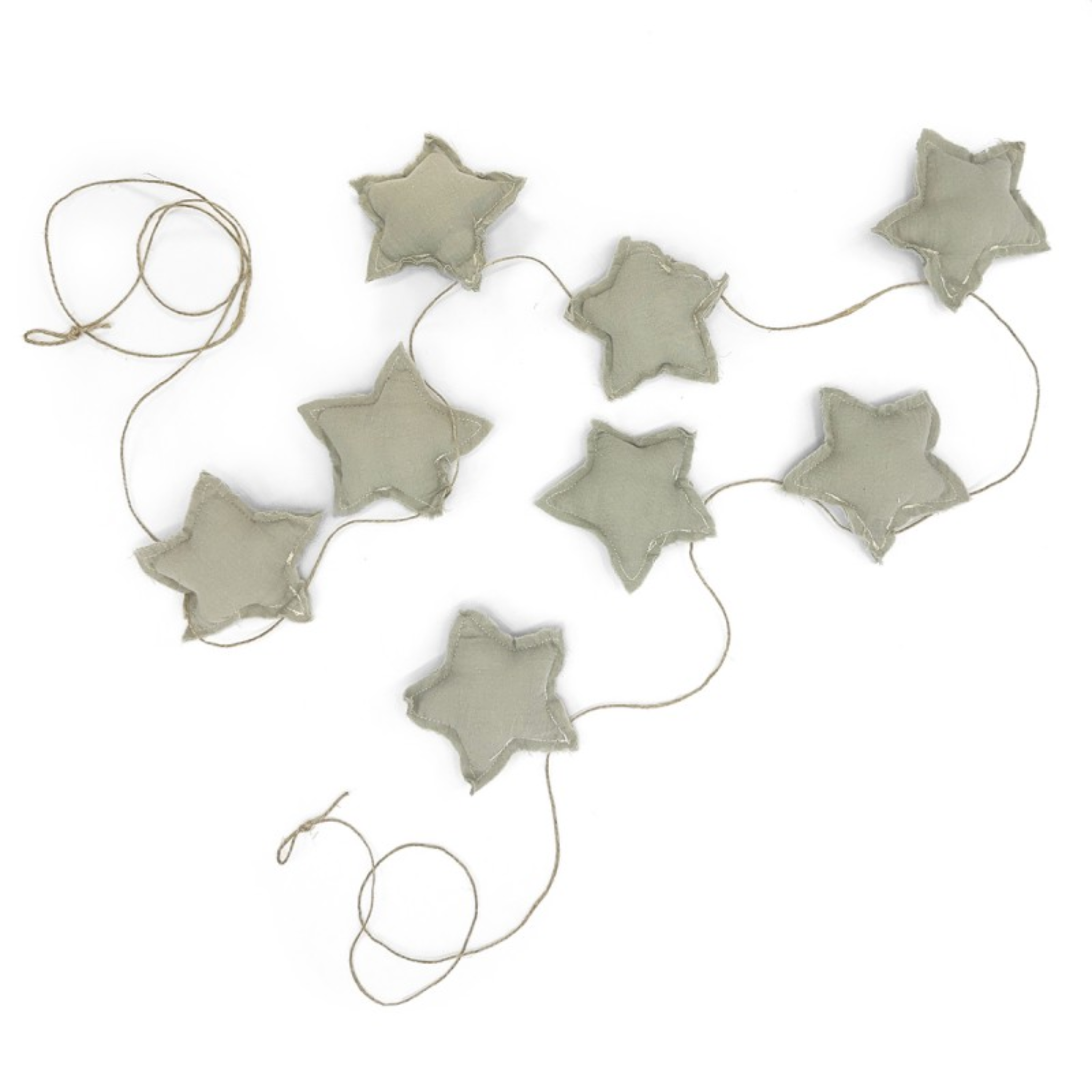 גרילנדת כוכבים - מיקס צבעים "עלי זית" ו