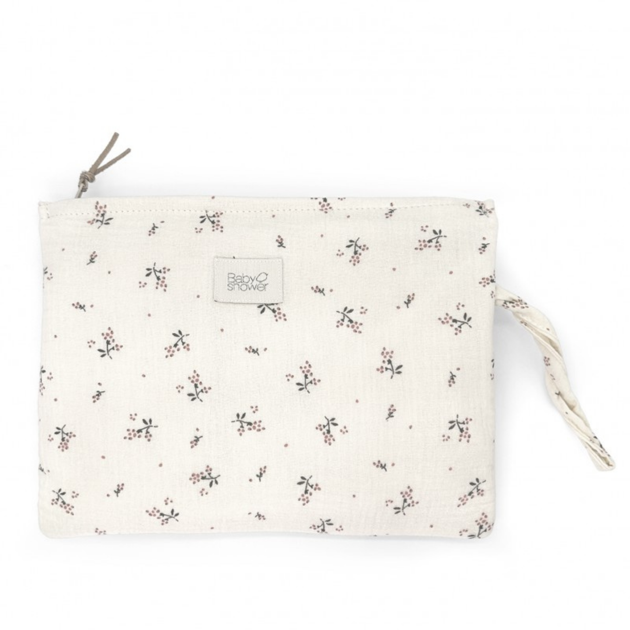 נרתיק עגלה מדגם High Park מכותנה אורגנית - מעוטר בדומדמניות